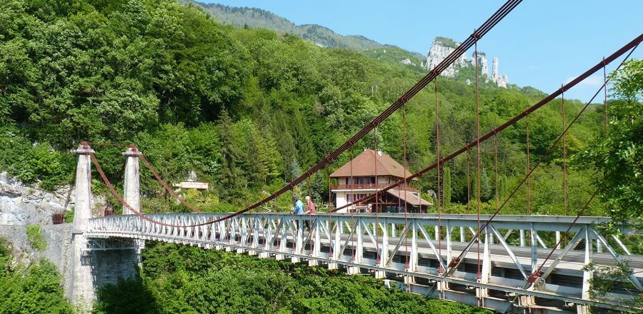 secteur gruffy - cusy - pont de l'Abime - Tours saint-jacques